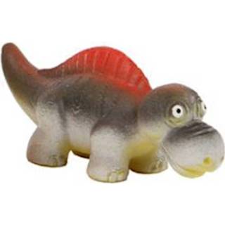 👉 Dinosaurus grijs rood kunststof Dinoworld Groeiende Yamatops Junior 14cm Grijs/rood 8719817634767