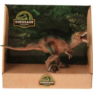 👉 Dinosaurus bruin kunststof Free And Easy T-rex 15 Cm 8719987284137