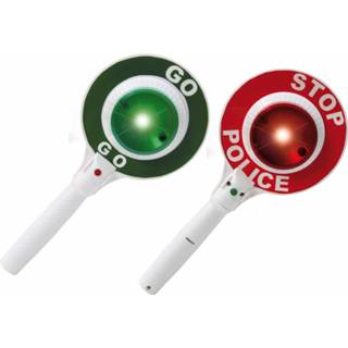 👉 Bord groen Jamara Stop & Go Bordje Politie Junior 25,5 Cm 4042774442828