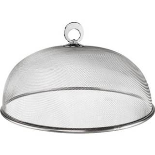 👉 Afdekkap zilver Vliegenkap Voor Voedsel 30 Cm Voedselkap - Eten/voedsel Beschermen Tegen Ongedierte Afdekkappen/vliegenkappen 8720147961577