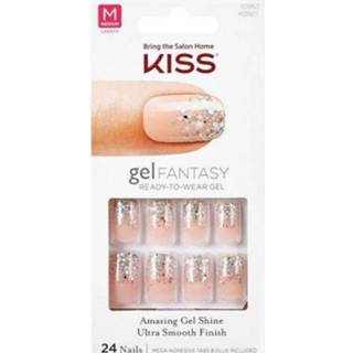 👉 Gel gezondheid Kiss Fantasy Nails Set Glitter 731509606638