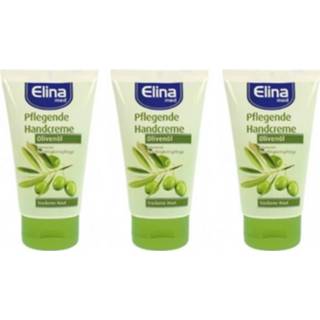 👉 Hand crème Elina Med Handcrème Olijfolie 3 Stuks 150 Ml 8720174472985