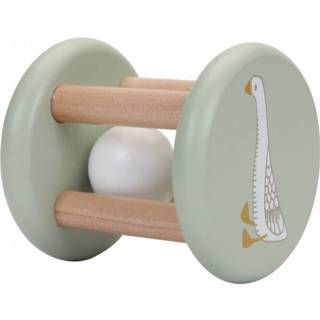 👉 Rammelaar houten hout gratis retourneren Little Dutch Goose Roller Mint 8713291770119