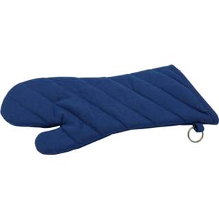 👉 Oven blauwe katoen blauw 4cookz Katoenen Oven/bbq Handschoen Met Extra Lange Mouw 7436939162121