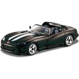 👉 Modelauto zwart metaal Dodge Viper Srt-10 2008 1:43 - Speelgoed Auto Schaalmodel 8719538950559