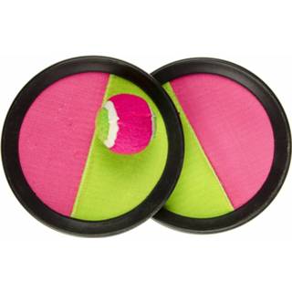 👉 Klittenband roze groen kunststof Lg-imports Vangspel Roze/groen 16 Cm 5413247049285