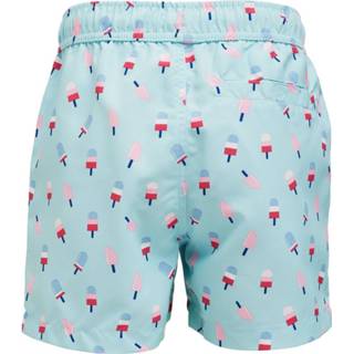 👉 Zwembroek blauw kinderen Björn Borg kids loose Kenny- Gelato Iced Aqua 7321465010261