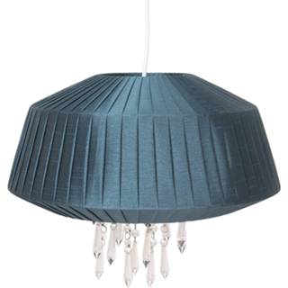 👉 Hanglamp groen kunststof - Ø 40*33 cm e27/max 1*60w Clayre & Eef 6LAK0462GR 8717459685918