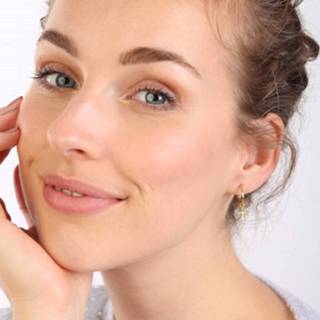 👉 Oorbelhanger zilveren goud zilver kruis lucardi gold Mix&Match 8719802216305