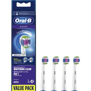 👉 Wit onesize meerkleurig Oral-B EB20 3D White 4CT 4210201324829