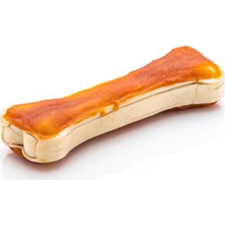 👉 Hondensnack onze size beige Frigera geperst been met kip 15 cm 1 Stuk 130 G 4022858892237