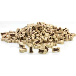 👉 Hondensnack onze size beige Frigera zachtige halfvochtige hondensnoepjes van lam en rijst 500 G 4022858033203