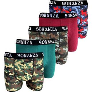 👉 Bonanza boxershorts - 5 Pack - Katoen - Casual/Military
