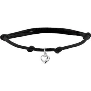 👉 Armband zilver satijn One Size array kinderen TFT Hart (kinder Lengte) 19 cm 8718834699056