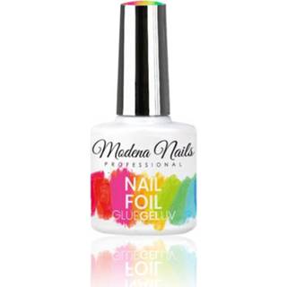 👉 Nagelfolie One Size GeenKleur Modena Nails UV Nagel Folie Lijm 7,3ml. 8720246145601