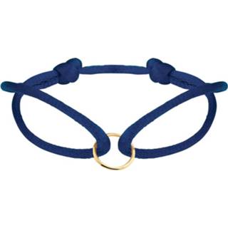 👉 Armband goud satijn One Size goudkleurig TFT Rondje 26 cm 8718834695683