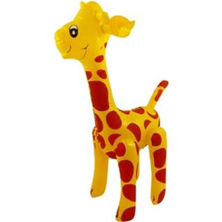 👉 Opblaasdier multikleur Opblaasbare Giraffe 59 Cm Decoratie/speelgoed - Buitenspeelgoed Waterspeelgoed Opblaasdieren Decoraties 8720147611601