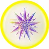 👉 Frisbee geel kunststof Aerobie Skylighter Disc 25 Cm 8719817407576