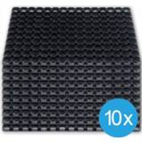 👉 Ringmat rubber zwart 10 Ringmatten - 40 x 60 cm