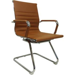 👉 Vergaderstoel kantoorstoelen cognac Valencia
