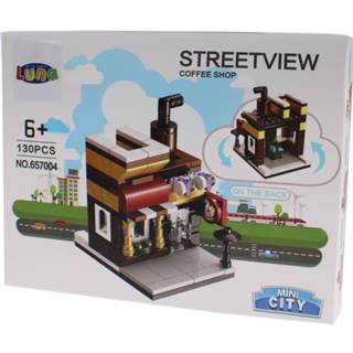 👉 Luna Mini City Streetview Coffee Shop Bouwset 130-delig (657004) 5205698412318