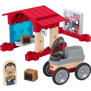 👉 Hout Fisher-price Bouwpakket Wonder Makers Garage 15-delig 887961845358
