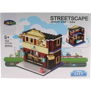 👉 Luna Mini City Streetscape Jewelry Shop Bouwset 154-delig (657012) 5205698412455