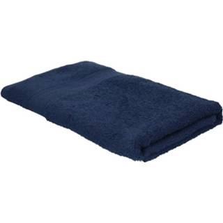 👉 Badhanddoek textiel Voordelige Navy Blauw 70 X 140 Cm 420 Grams - Badkamer Handdoeken 8720147368314