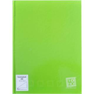 👉 Groen papier Soho Dummyboek A4 Cm 8719817665990