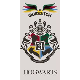 👉 Strandlaken katoen multikleur Harry Potter Quidditch - 70 X 140 Cm Multi 5902689442513