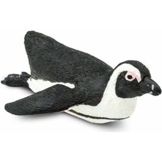 👉 Zeedier zwart wit kunststof Safari Zeedieren Zwartvoetpinguïn Junior 8,1 Cm Zwart/wit 95866220501