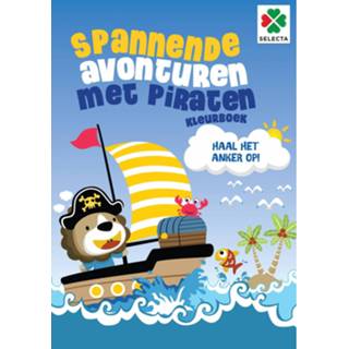 👉 Kleurboek papier Selecta Spannende Piraten Junior 30 X 21 Cm 6416739568171