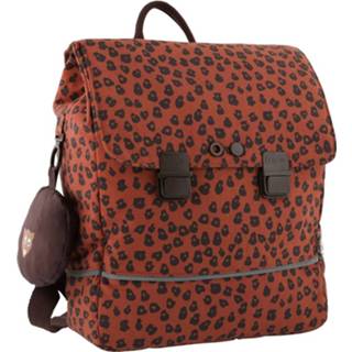 👉 Schooltas bruin nylon meisjes Trixie Leopard 15 L 28 X 37 Cm 5400858065032