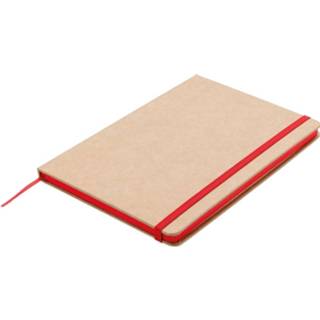 👉 Notitieboek bruin rood papier Xd Collection Eco-friendly A5 Bruin/rood 8714612110010