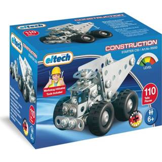 👉 Constructieset staal zilver Eitech Kiepwagen 112-delig 4012854200594