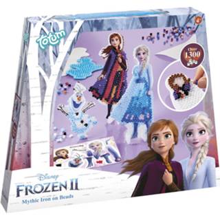 👉 Strijkkraal multikleur Totum Strijkkralen Frozen 2 Anna Elsa & Olaf 1300-delig 8714274680685