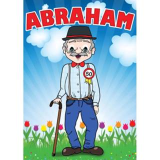 👉 Poster multikleur Mega Abraham 8718758826347