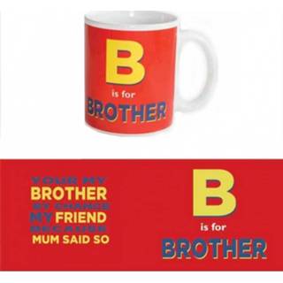 👉 Keramisch multikleur Koffie Mok Brother 8718758738527