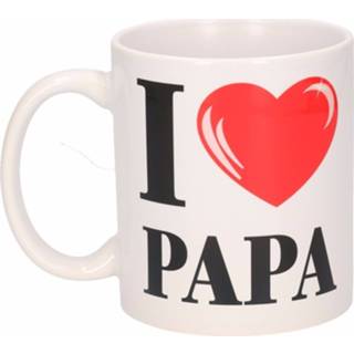 👉 Beker keramisch multikleur I Love Papa / Mok 300 Ml 8719538148598