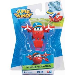 👉 Kunststof rood Super Wings Flip Transform-a-bots 6911400361575