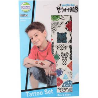 👉 Tattoo multikleur Fashion Keltisch 2 Vellen 8719817321391