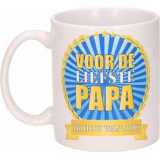 👉 Beker keramisch multikleur Voor De Liefste Papa Mok / 300 Ml 8719538158245