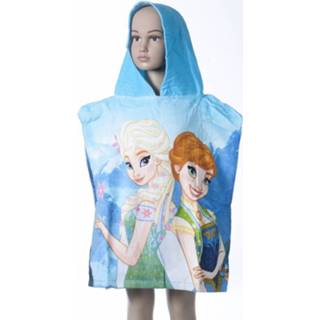 Poncho Disney Elsa Anna Present - 50 X 100 Cm Multi 5204679523913