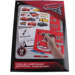 👉 Disney Cars 3 Hobby Box Sjabloonkunst 8719817314966