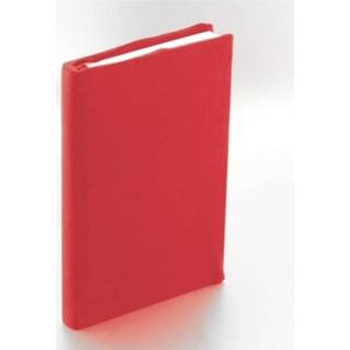 👉 Schoolboek rood Rekbare Schoolboeken Hoes A5 8719538574908