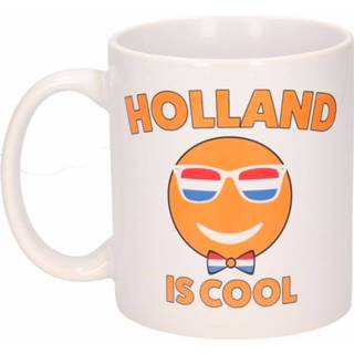 👉 Beker keramisch multikleur Holland Is Cool Mok / 300 Ml 8719538148611