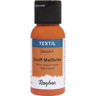 Textielverf oranje acryl stoffen Flacon 34 Ml - Verf 8719538656130