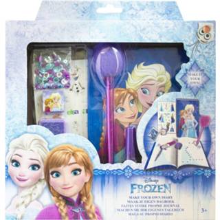 👉 Dagboek meisjes Disney Frozen maak je eigen set voor