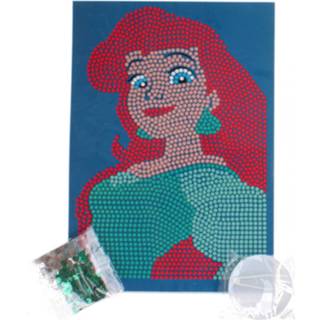 👉 Multikleur Slammer Paillettenkunst Disney Princess Ariel 4-delig 8712916083832
