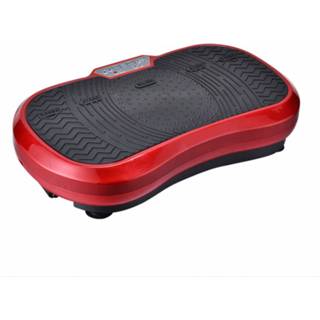 👉 Trilplaat rood Fitness Body Vibro Power Max Met Handvaten - 4260135963229